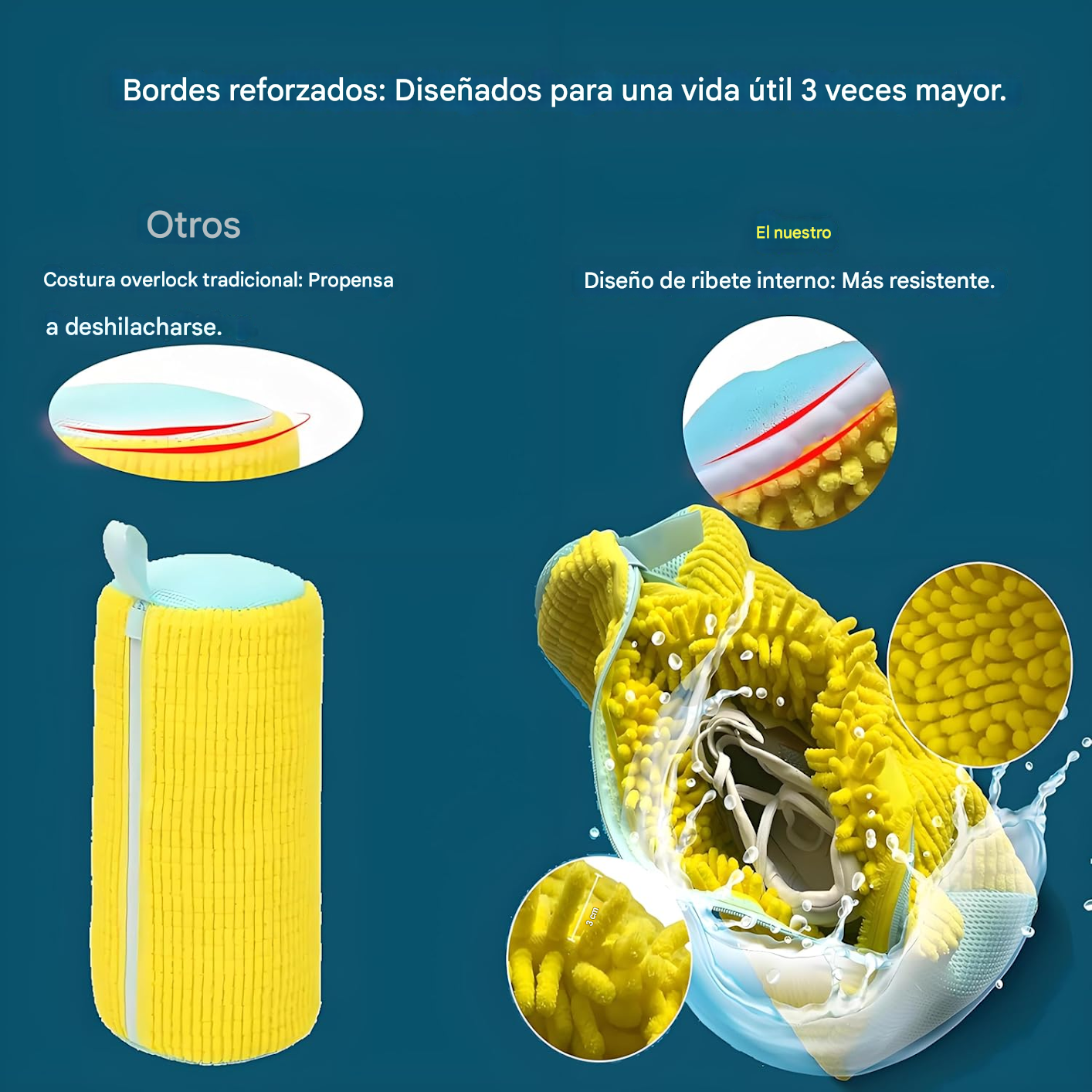 Bolsa Protectora para Lavar Zapatillas