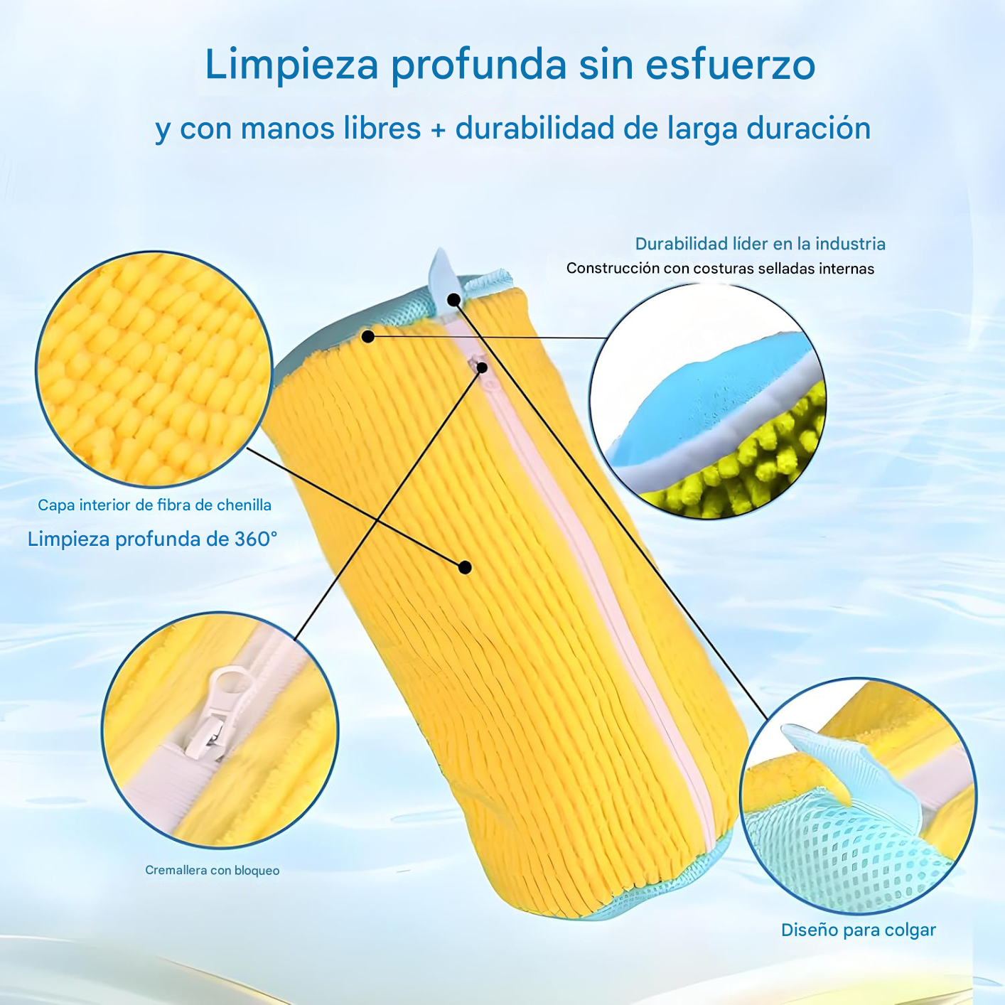 Bolsa Protectora para Lavar Zapatillas